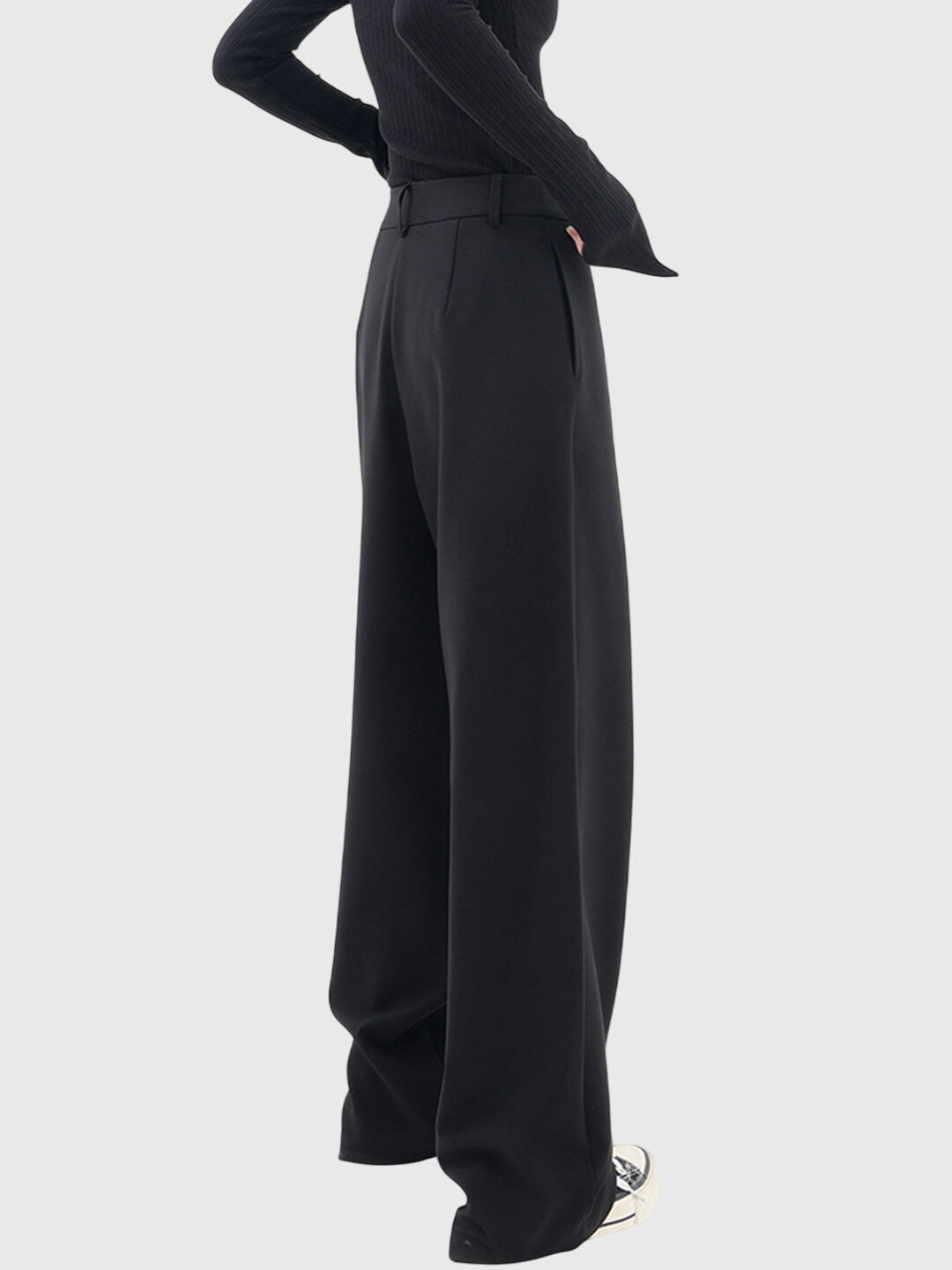 Avery - Wide Leg Asymmetric Trousers
