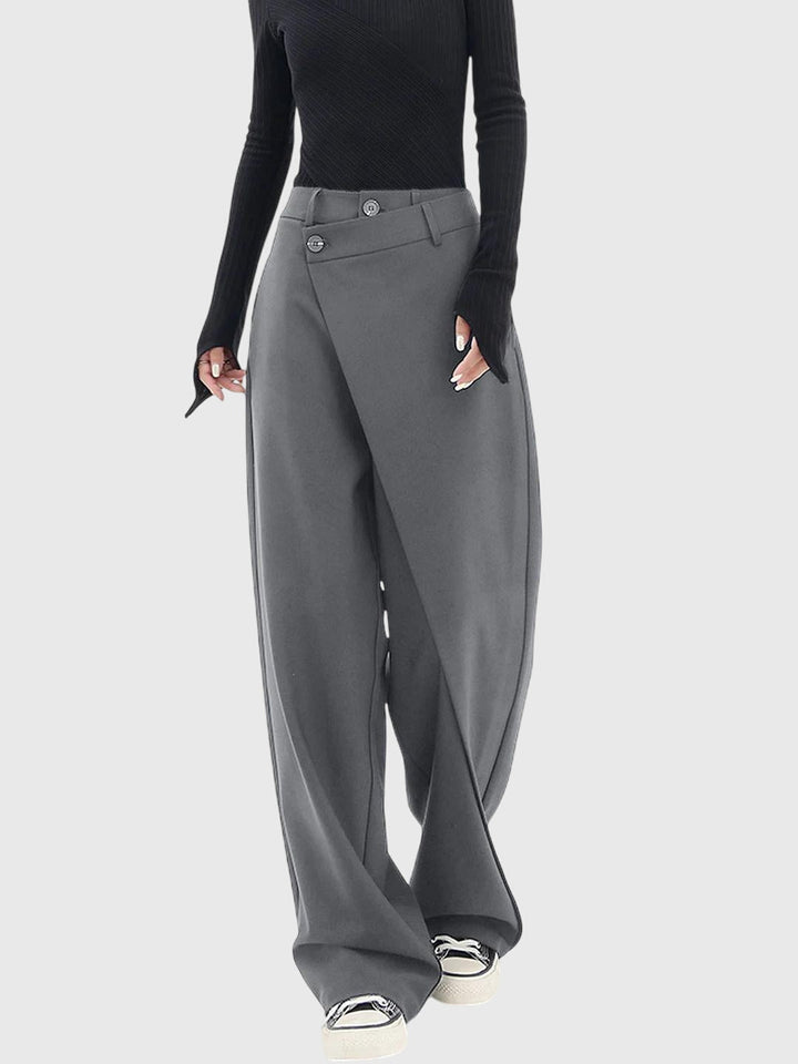 Avery - Wide Leg Asymmetric Trousers