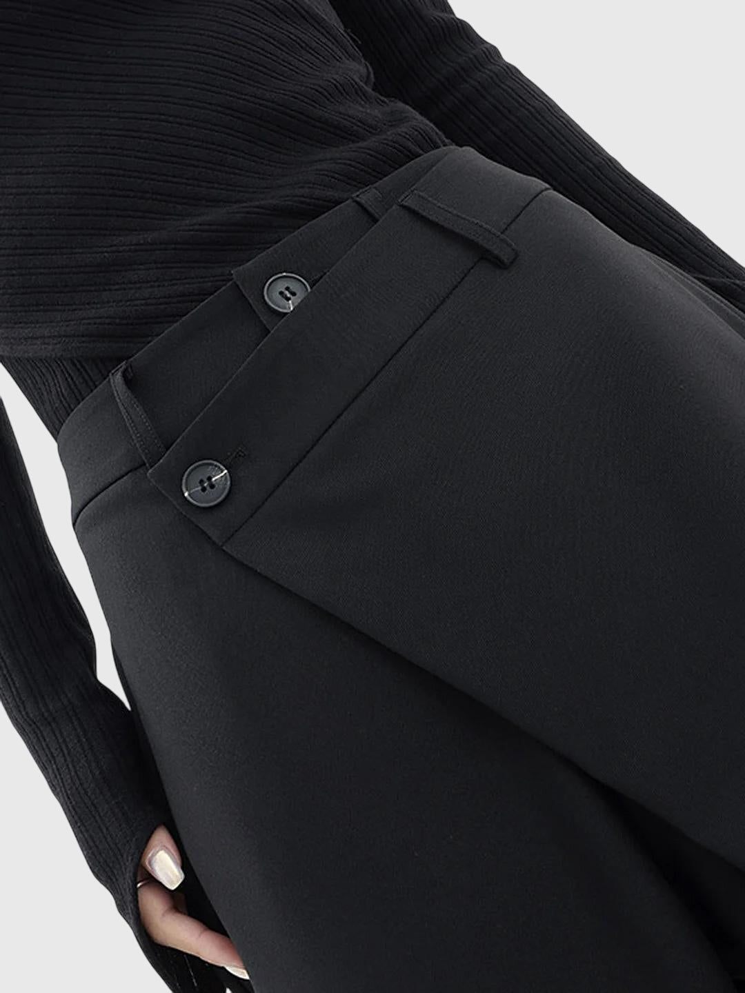 Avery - Wide Leg Asymmetric Trousers