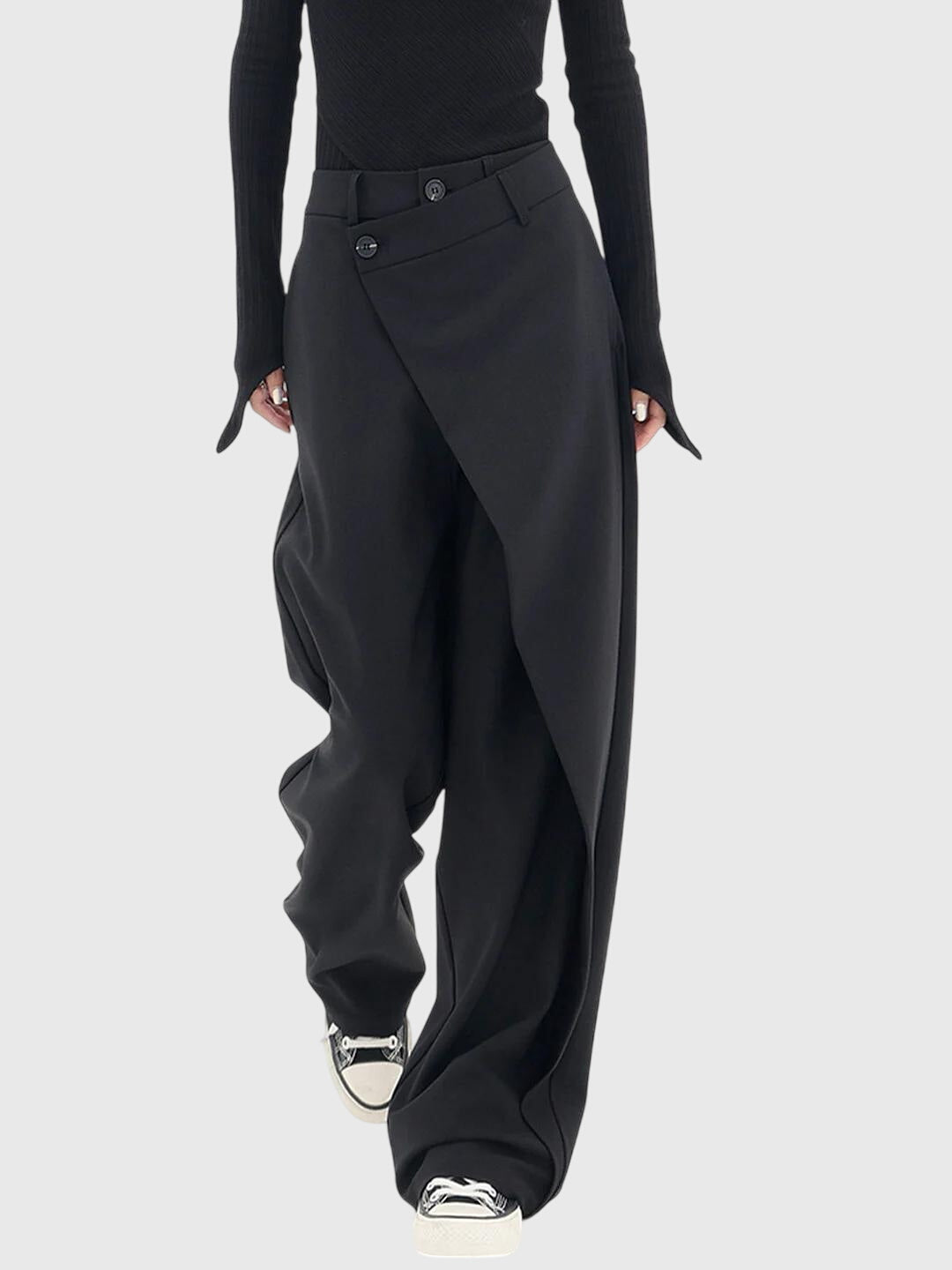 Avery - Wide Leg Asymmetric Trousers