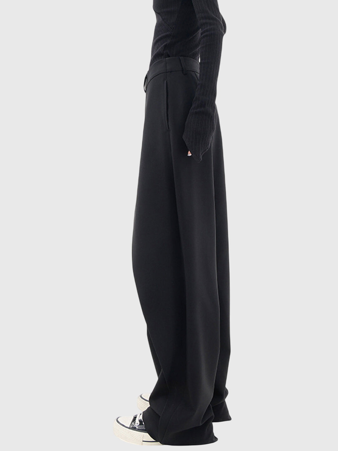 Avery - Wide Leg Asymmetric Trousers
